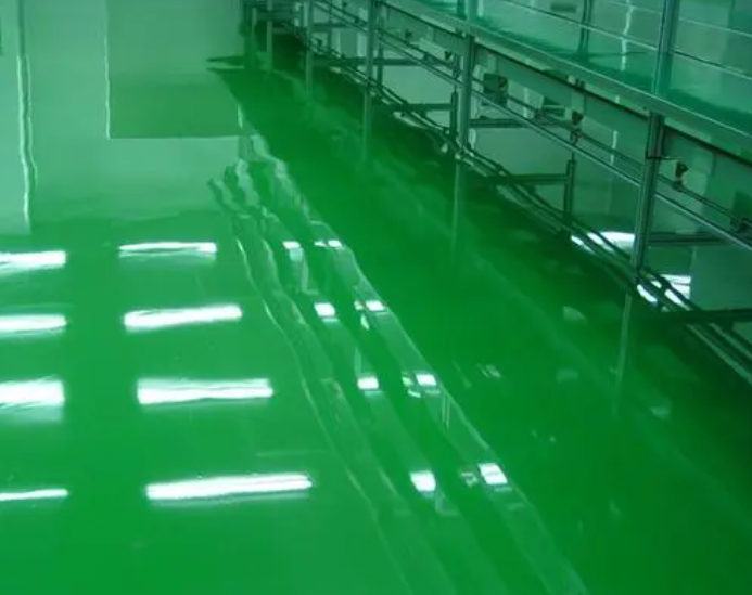 惠州江北電子廠環(huán)氧樹脂滾涂防靜電地坪